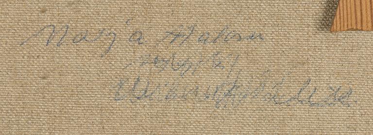 Marja Halonen, Talvimaisema.