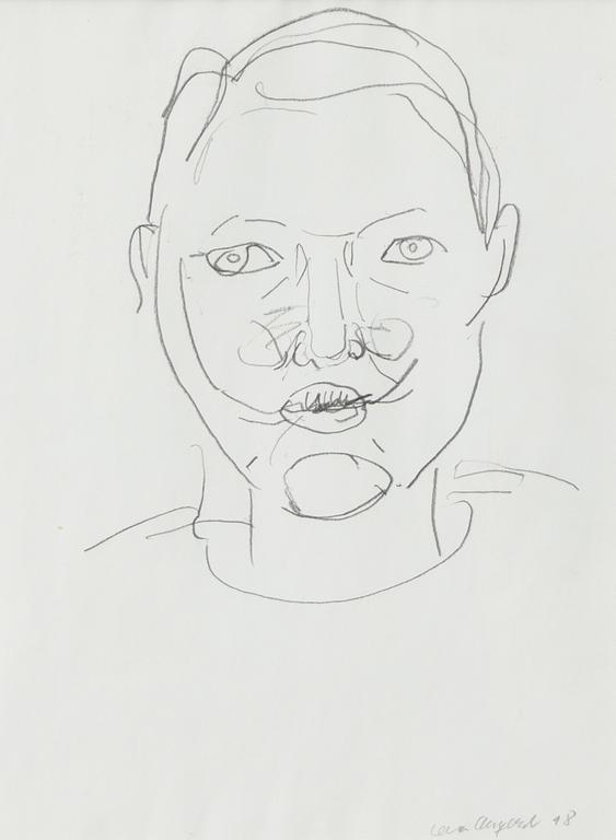 Lena Cronqvist, Portrait of a Man.