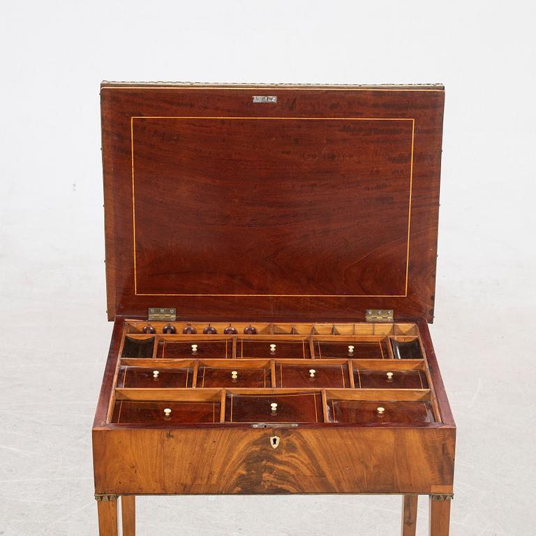 Work table, late Gustavian, 18th century.