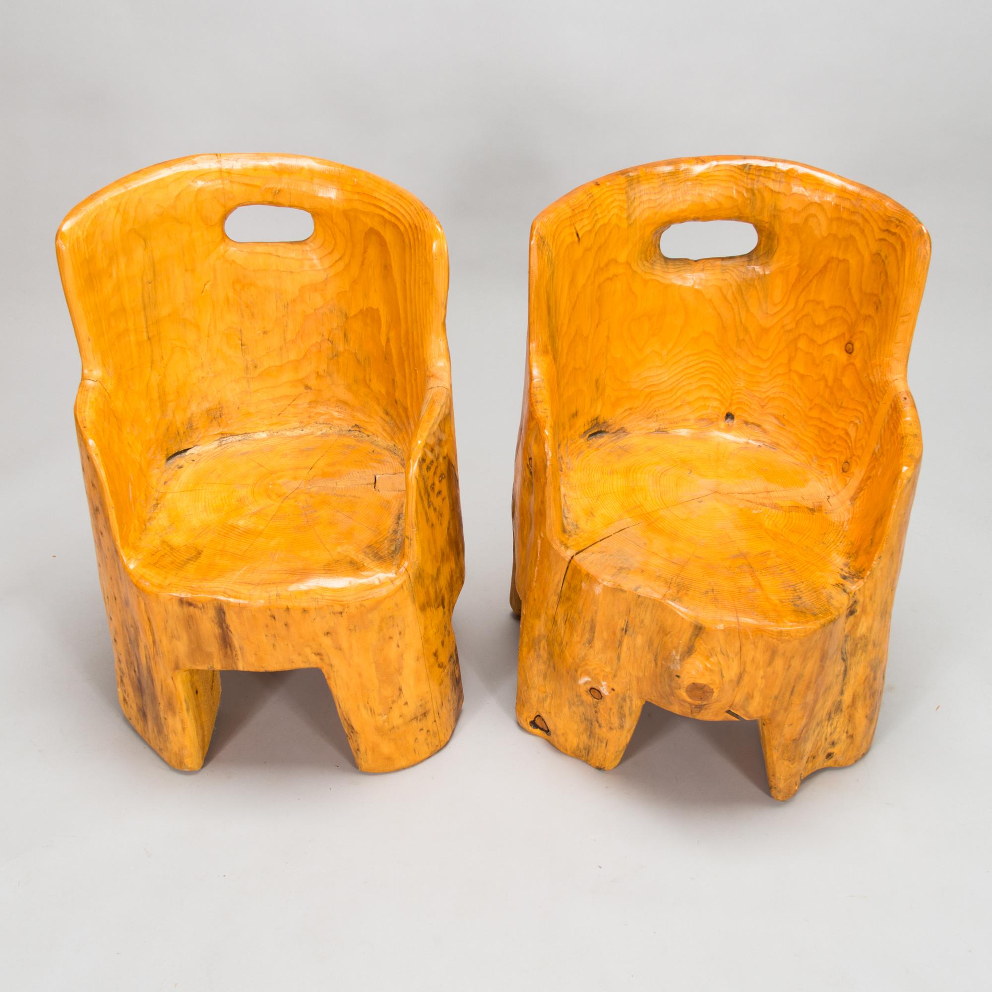 Two 20th century chairs.