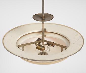 Erik Tidstrand, taklampa, modell 28805, Nordiska Kompaniet, 1930-tal.