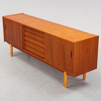 A teak sideboard designed by Nils Jonsson for Hugo Troeds Bjärum, second half of the 20th Century.