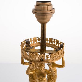 BORDSLAMPA, empire, Ryssland 1800-talets första hälft.