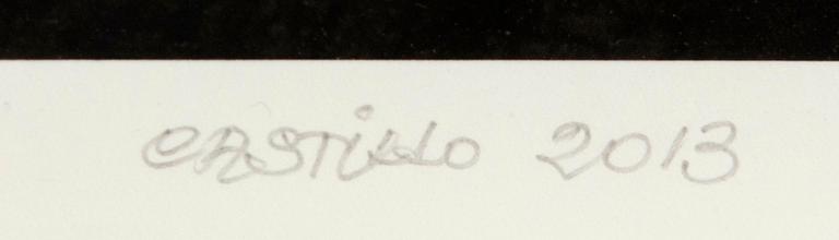 Jorge Castillo, pigment ink print signerad och numrerad 3/10.