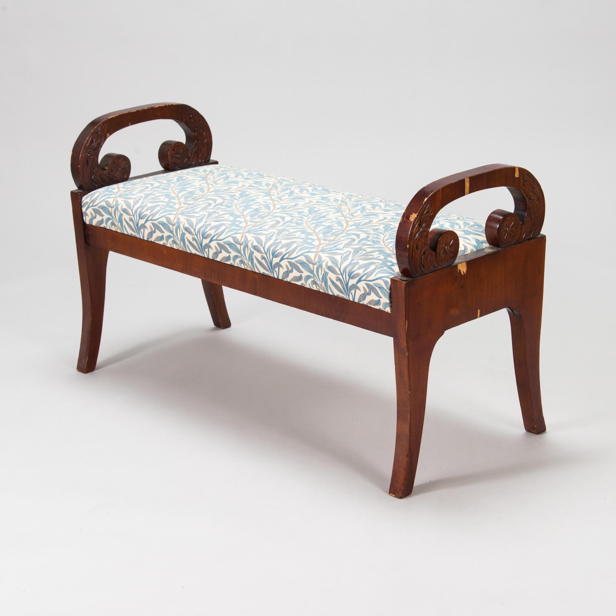 A bench from the first half of the 19th-century.