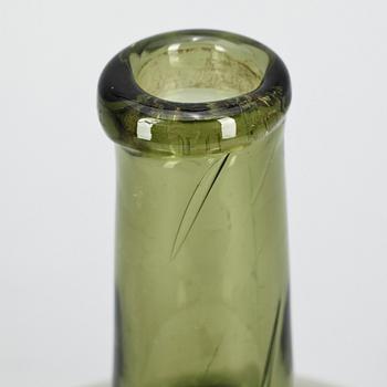 FLASKA, glas, 1700-tal.