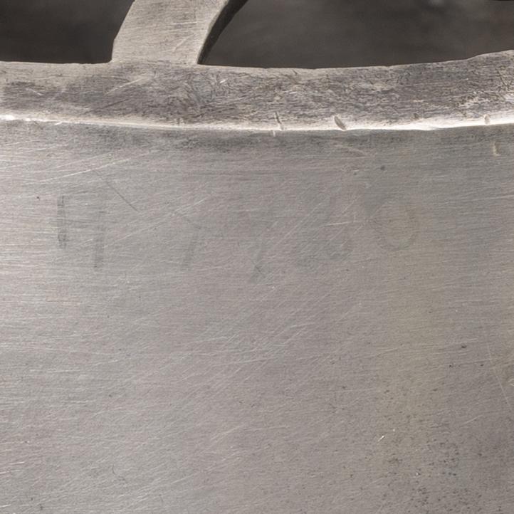 Firma Svenskt Tenn, a pewter flowerstand in the shape of a tortoise,  model no. A 1081, probably 1930s.