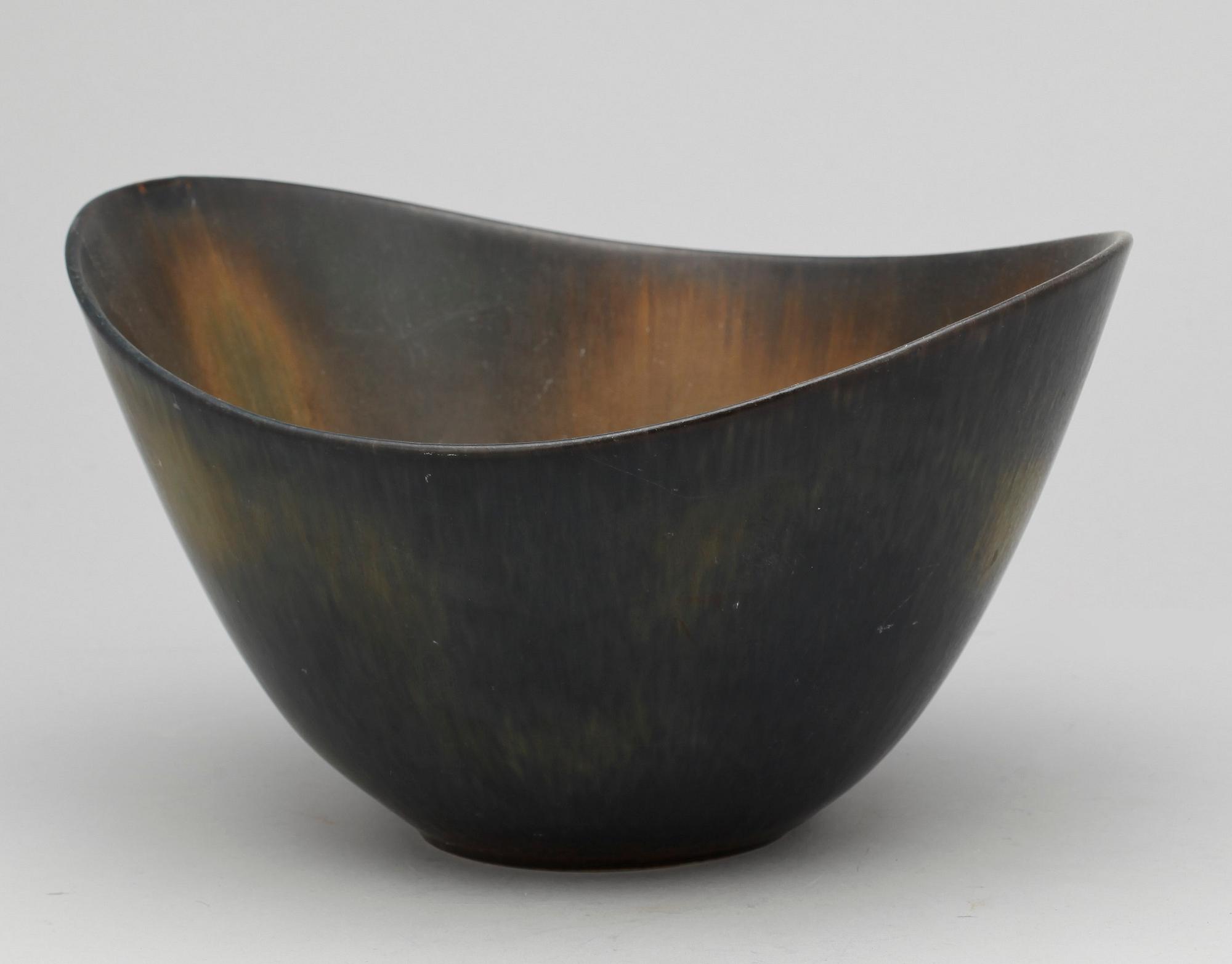 SKÅL, stengods, Gunnar Nylund, Rörstrand, 1900-talets andra hälft.