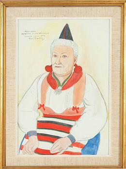 Einar Jolin,  "Päls-mor", Benktes Stina Eriksson.