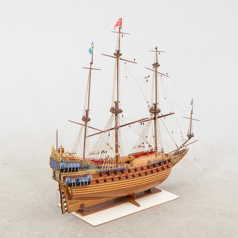 Modellbåt "Wasa" 1900-talets senare del.