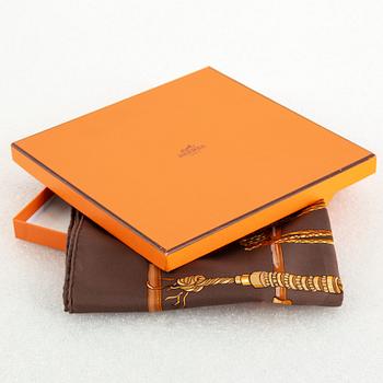 HERMÈS, a 'Passementerie' silk scarf.