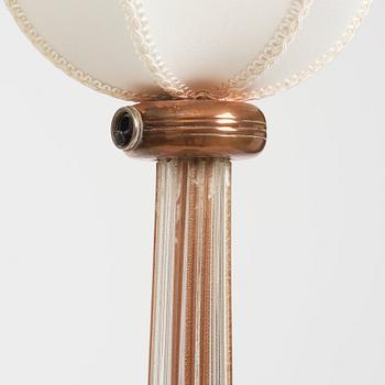 Tomaso Buzzi, a floor lamp, Murano, Italy 1930s.