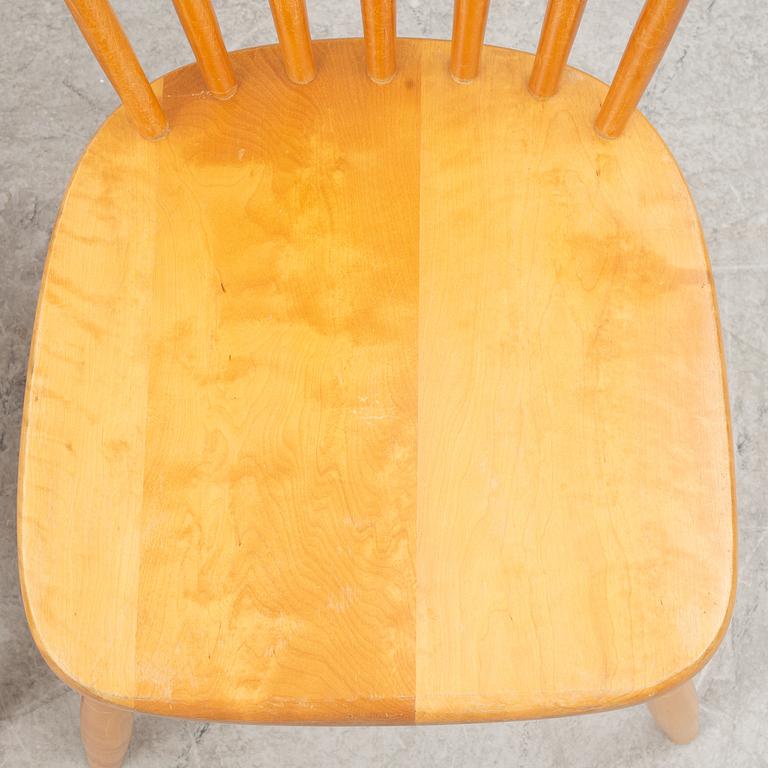 Ten chairs, late 20th Century.