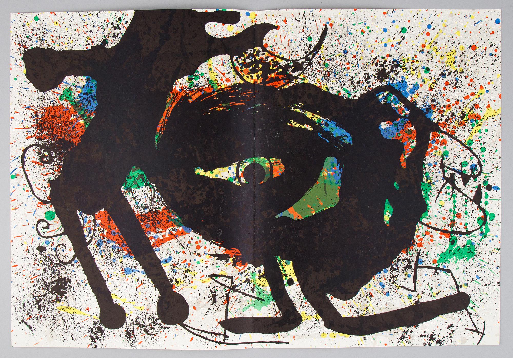 Derrière Le Miroir, 6 st tidskrifter, bland annat Adami, Braque, Miró, utgivna av Maeght.