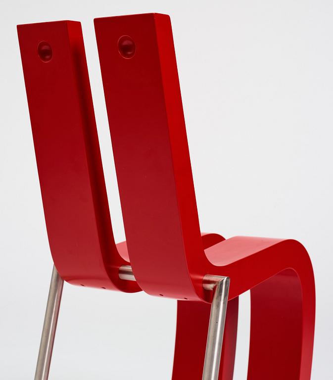 Sigvard Håkansson, a "2+1" chair, ed. 25/25, Sigvard Design AB Linköping, Sweden 2003.