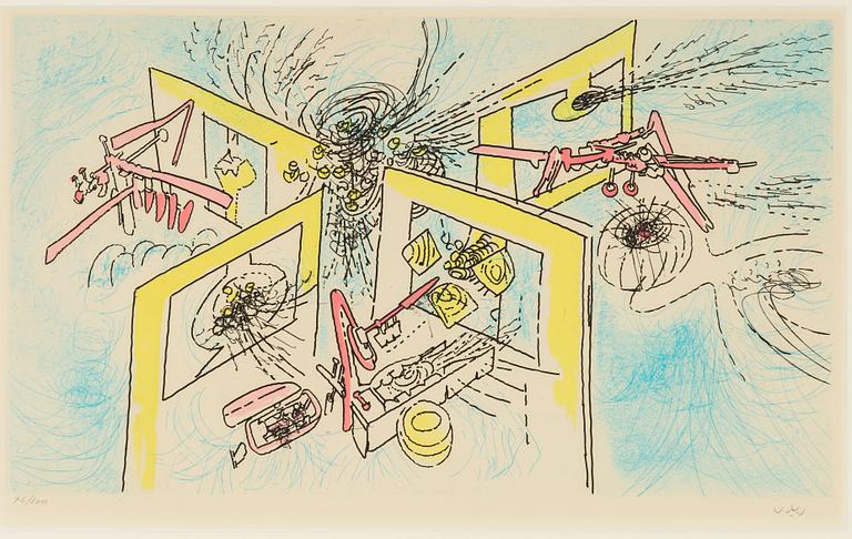 Roberto Matta, Untitled.