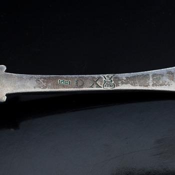 SKEDAR, 4 st, silver, Åbo/ Helsingfors 1831-1836. Vikt ca 203,9 g.