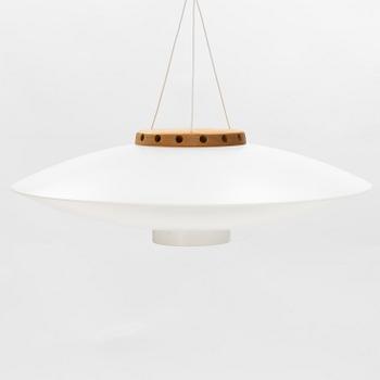 Uno & Östen Kristiansson, a model 565 'Ufo' ceiling light, Lucus, Vittsjö, 1960's.