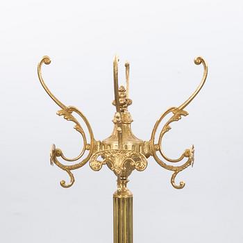 A second half of the 20th century brass coat hanger.