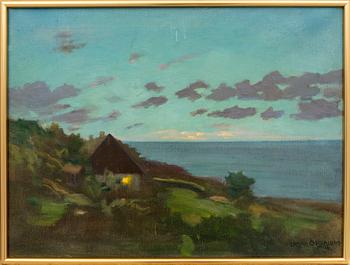 Herman Österlund, The Cottage by the Coast.