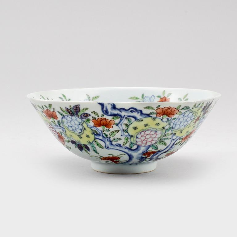 SKÅL, porslin, Kina, Republik.