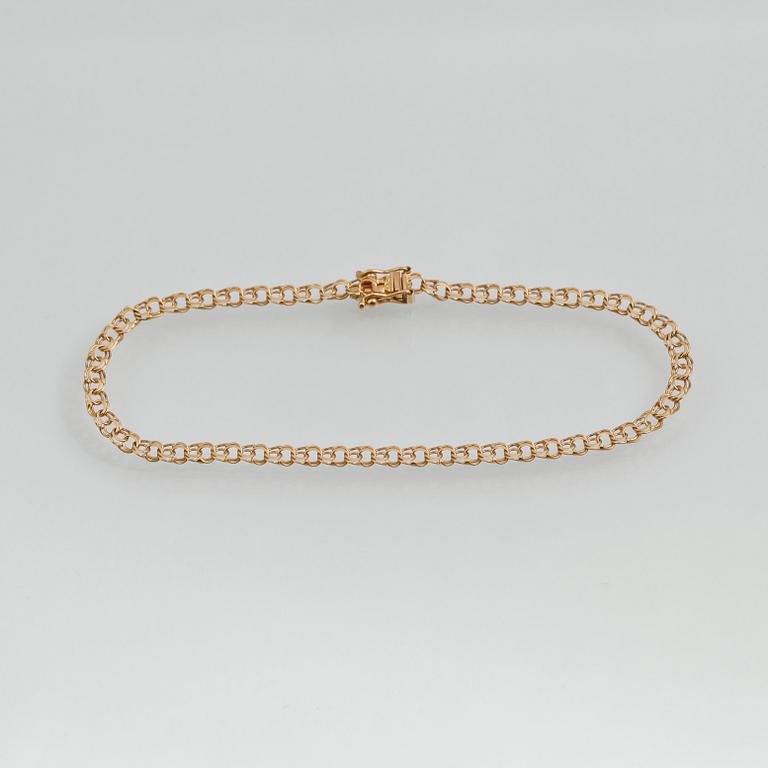 ARMBAND, 18K guld, Troides, Kiruna, 1938. Vikt 3,0 gram.