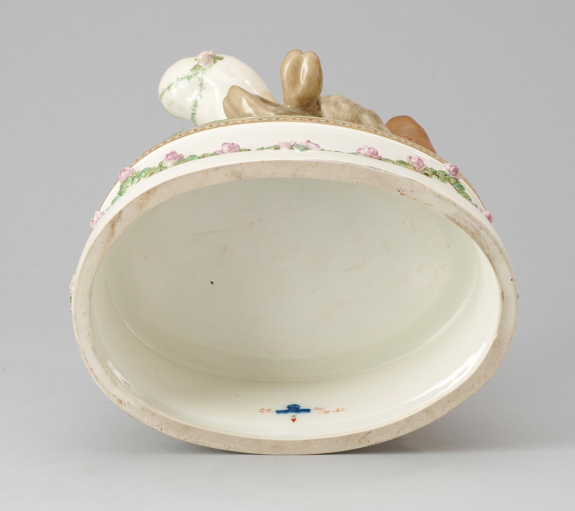 A Gerhard Henning porcelain figure by Royal Copenhagen, Denmark 1920.