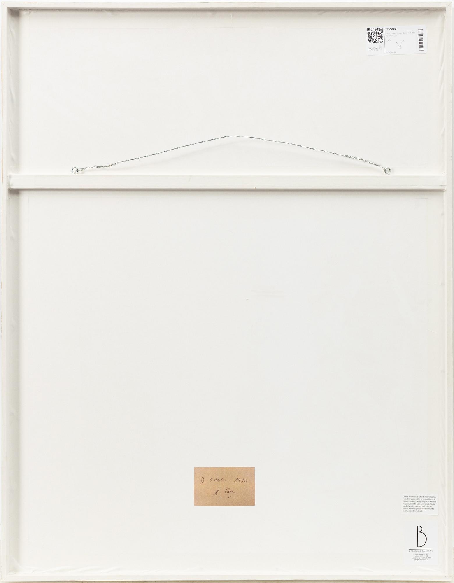 Louis Cane, "Louis Cane Art.Iste Peintre".