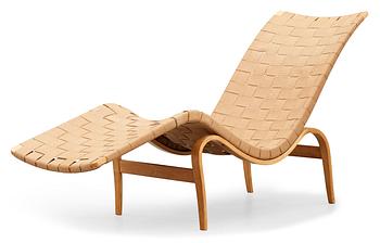 583. A Bruno Mathsson reclining chair, produced by Karl Mathsson in 1940's.