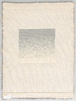 Jukka Vesterinen,  rya, modell för Helmi Vuorelma Oy, Lahtis. Ca 148x111 cm.