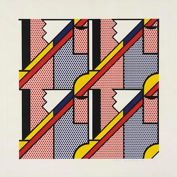 906. Roy Lichtenstein, "Modern Print".