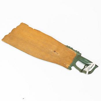 Skäkt knife, Norrala, Hälsingland, marked 1848.