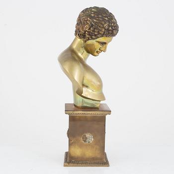 Unknown artist, bust of Narcissus, 20th Century.