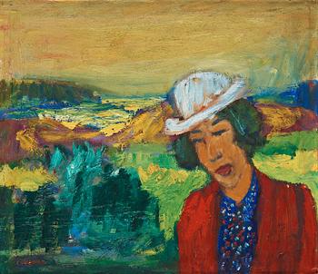 Ivan Ivarson, Lady in a hat.