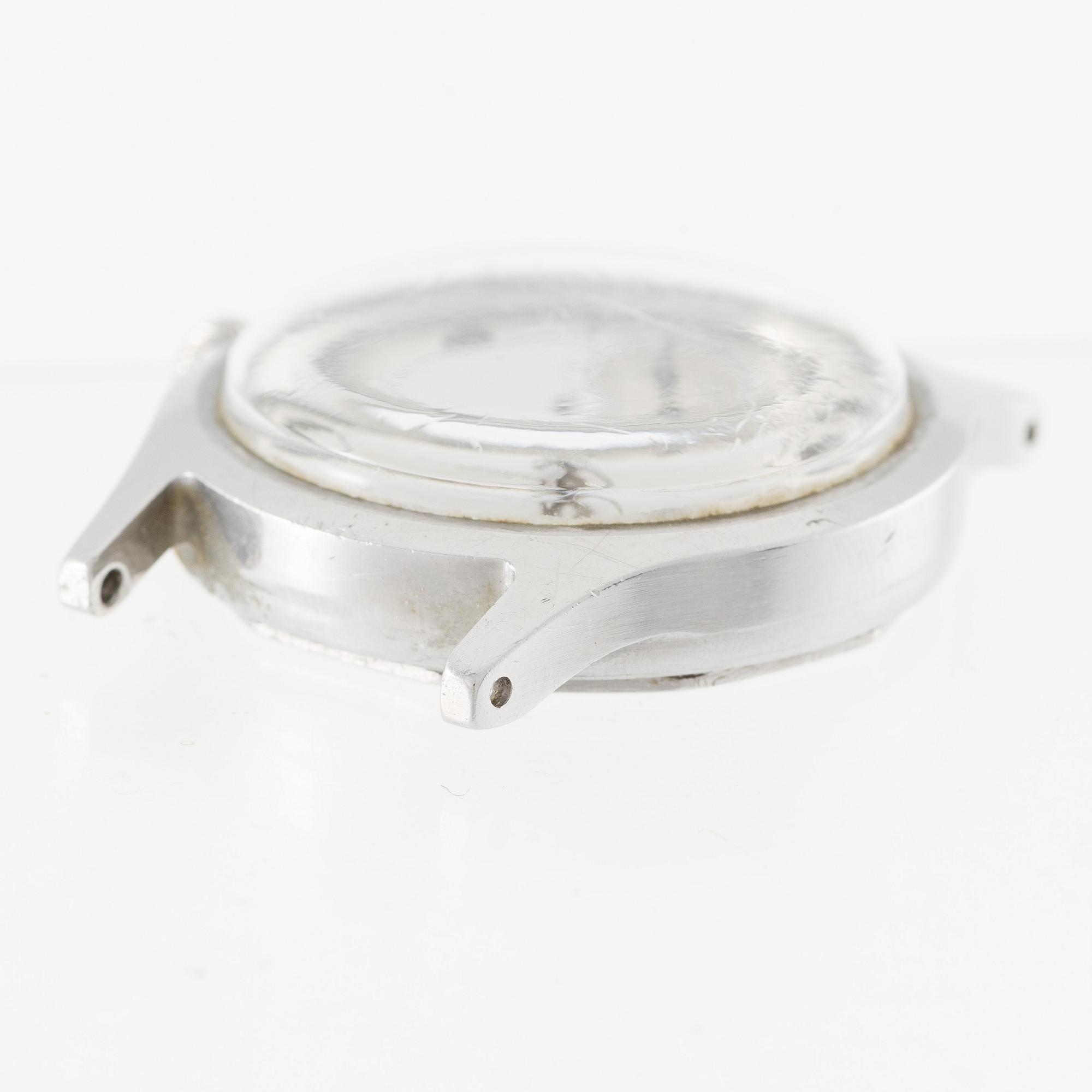 Patek Philippe & Co, "565 Steel", "Sector Dial", ca 1943.