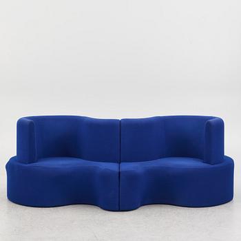 Verner Panton, a "Cloverleaf" sofa, Verpan, Denmark.