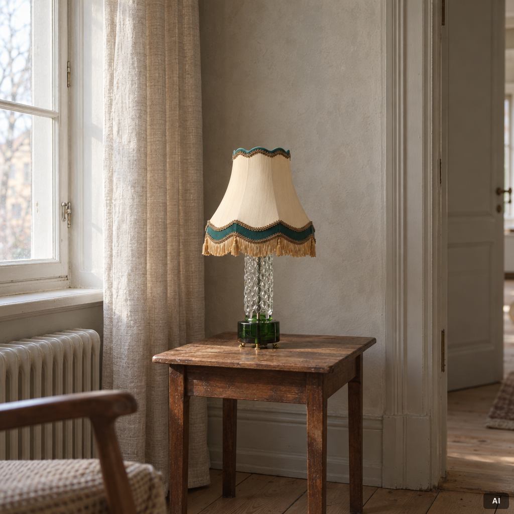 A pair of table lamps, Bohemia, Czechoslovakia, second half of the 20th century.