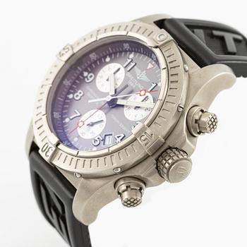 Breitling, Chrono Avenger M1, chronograph, wristwatch, 44 mm.