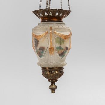 Ceiling lamp late 19th century.