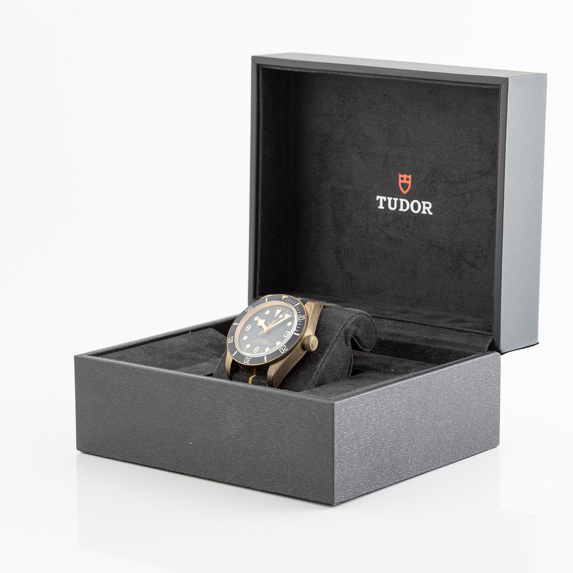 Tudor, Heritage, Black Bay, Bronze, "Bucherer Blue", ca 2021.