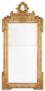 590. A Gustavian mirror by J. Åkerblad 1776.