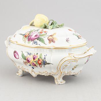 A rococo style dining service, 68 pcs, from Nymphenburg, Germany.