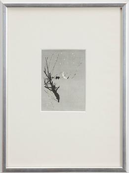 Bruno Liljefors, Fåglar på kvist.