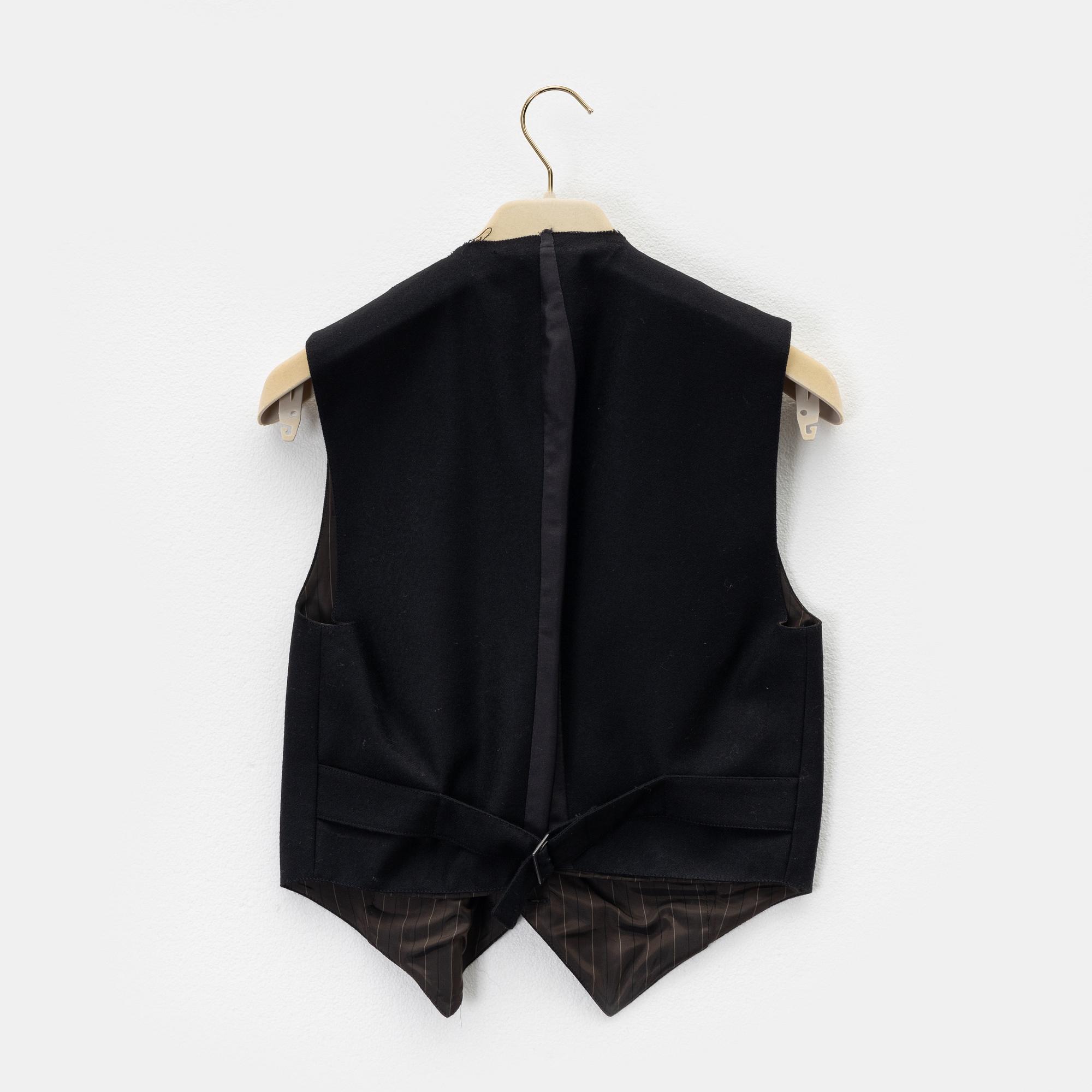 Chloé, a wool and silk vest, size 36.