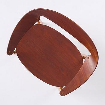 Ejner Larsen & Aksel Bender Madsen, a "Metropolitan" chair, Fritz Hansen, Denmark, 1950s.