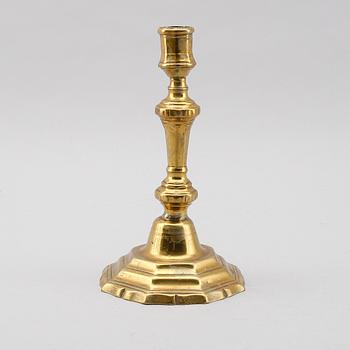 LJUSSTAKE, brons, 1700-tal.