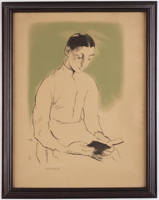 Helene Schjerfbeck, "Konfirmanden I".