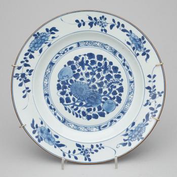 FAT/TALLRIKAR, 4 st, porslin, Kina, Qianlong, 1700-tal.