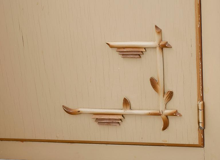 POTTSKÅP, ett par, 1950-tal.