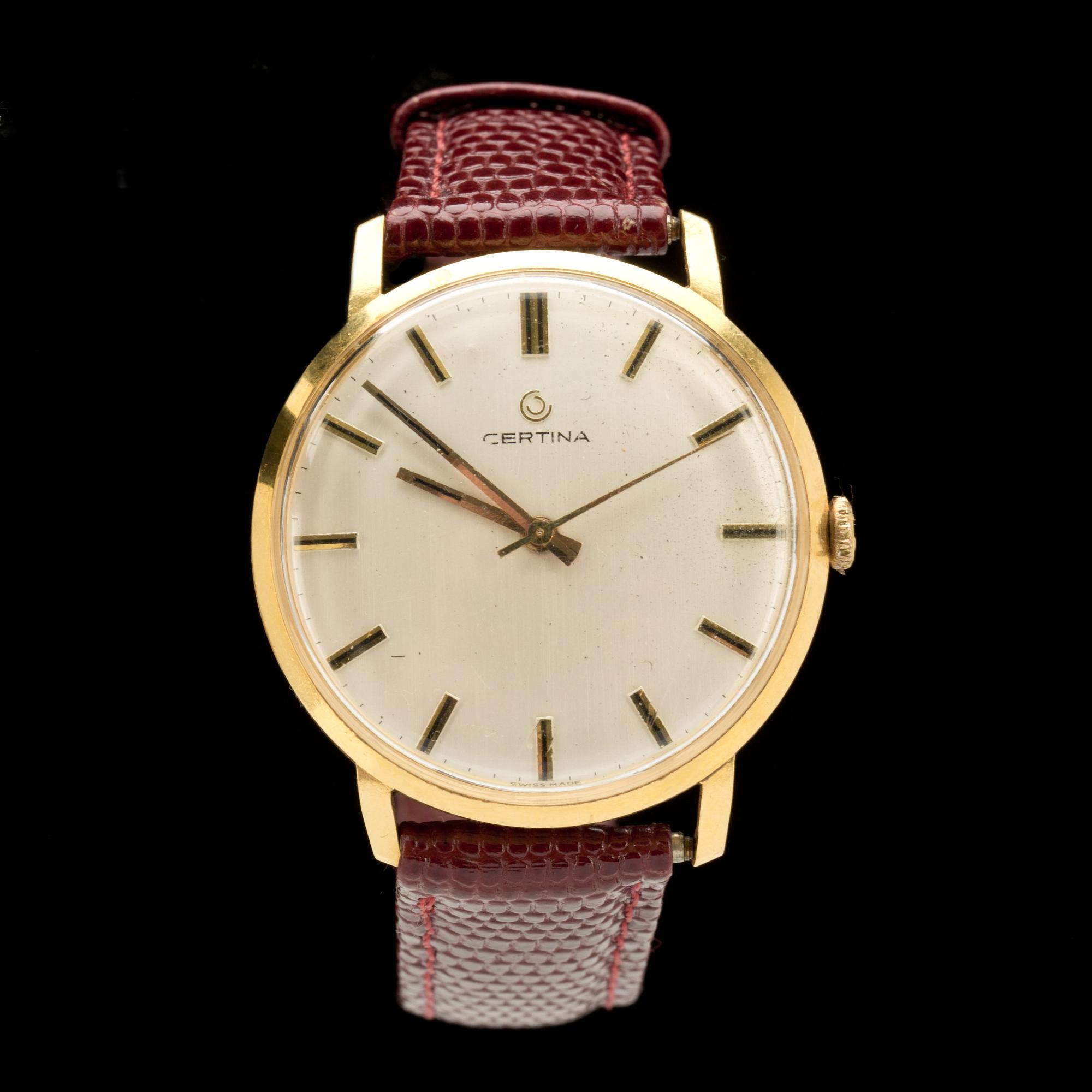 ARMBANDSUR, 18K guld, Certina.